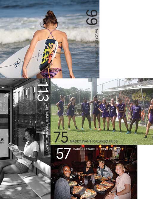 Our Game Magazine: 2017 Photo Issue table of contents